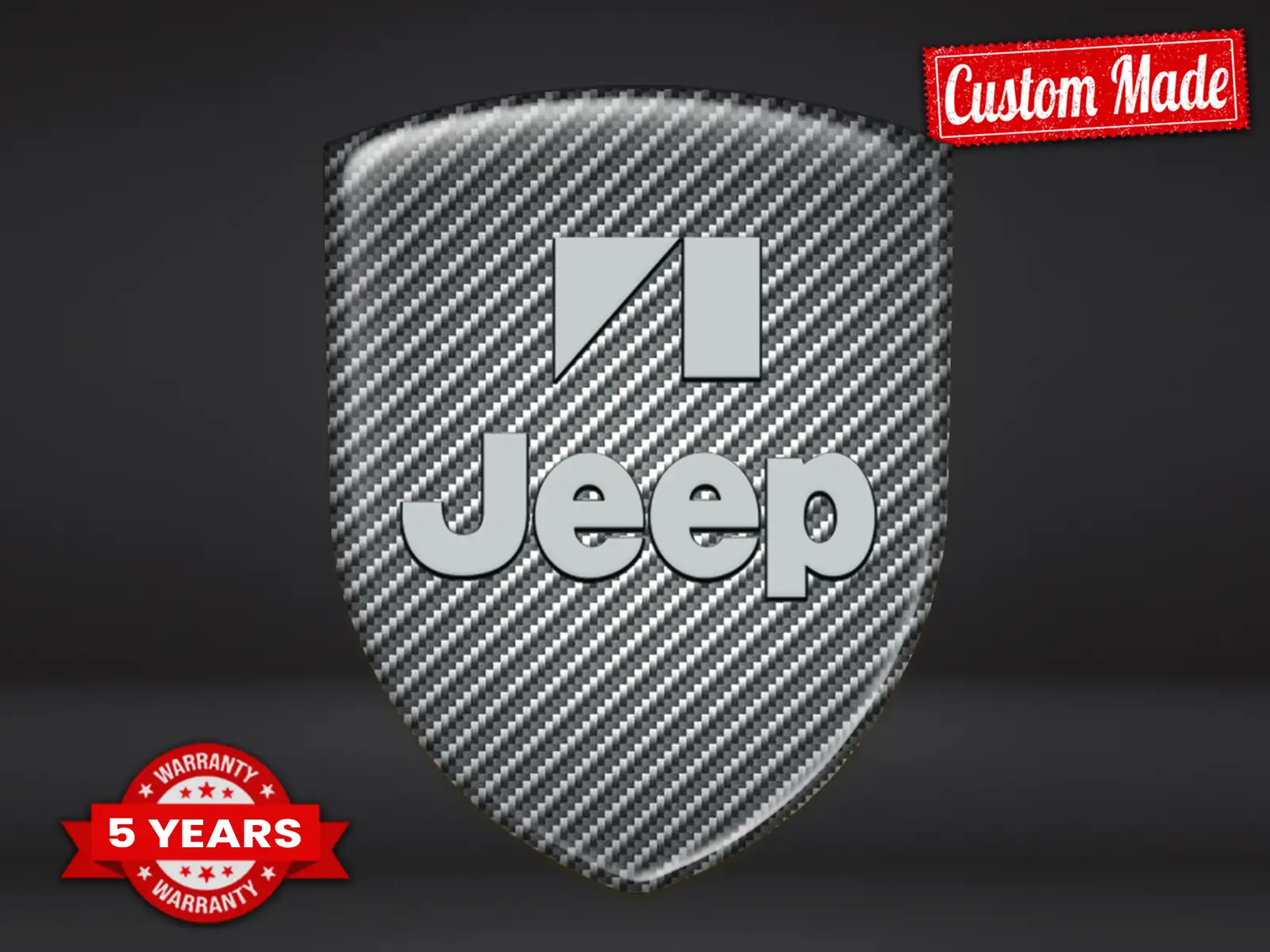 Jeep Insignias Automotrices Pro Máximo Resistente Diseño